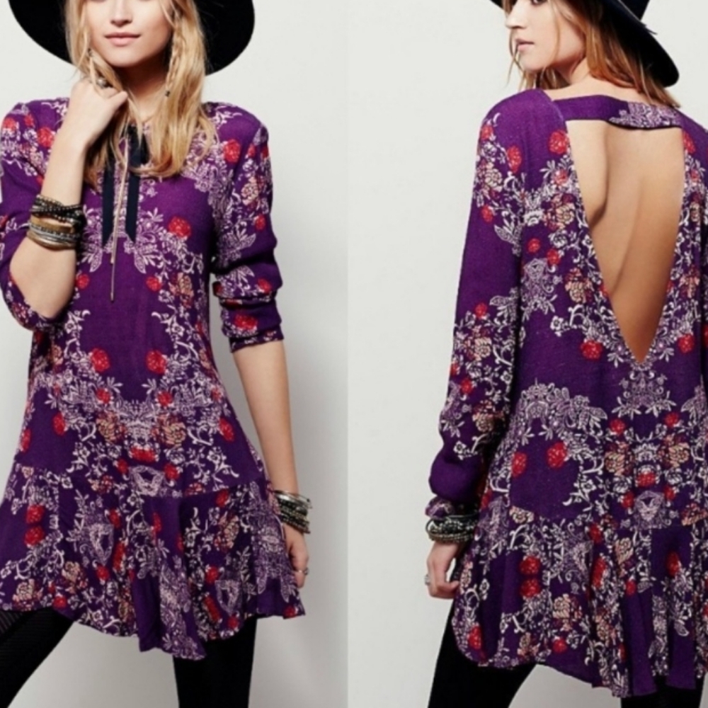Free People "Smooth Talker" Tunic Dress